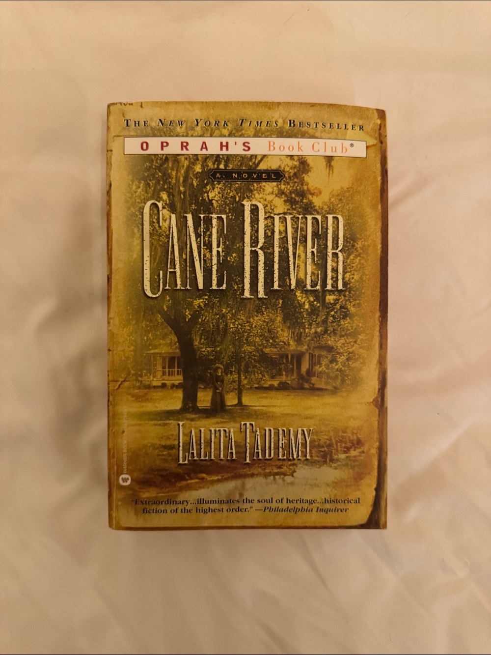 Cane River by Lalita Tademy - Yellow/Gold Paperback (Oprah's Book Club)